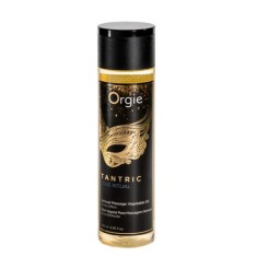 Ulei pentru masaj ORGIE Tantric Love Ritual, formulă naturală cu ulei de argan, aromă de orhidee și fructe de pădure, 200 ml