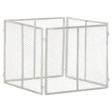 VidaXL Compostor de grădină, 85x85x70 cm, fier galvanizat