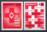 Monaco 1993 Mi 2149/50 MNH - Crucea Roșie