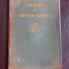 Travel in South Africa (carte in limba engleza)