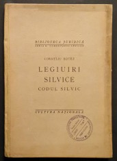 silvicultura CODUL SILVIC din 1910-1923 Adnotat, Comentat LEGISLATIE DREPT 210pg