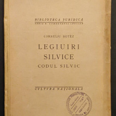 silvicultura CODUL SILVIC din 1910-1923 Adnotat, Comentat LEGISLATIE DREPT 210pg