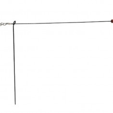 YATO Furca gratar profilata 120cm, Inox/Lemn, Argintiu