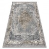 Covor TULS structural, franjuri 51323 Vintage, Cadru, Rozetă fildeş / gri , 120x170 cm