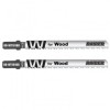 Set 2 panze fierastrau pendular Raider 155408, pentru lemn, 100mm