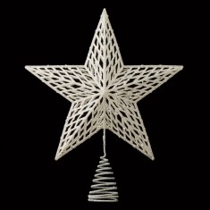 V&acirc;rf Brad, Stea 3D, Alb Irizat, 33cm