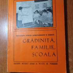 revista de pedagogie-gradinita,familie,scoala din anul 1977