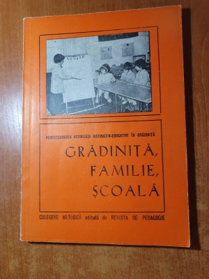revista de pedagogie-gradinita,familie,scoala din anul 1977 foto