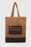 Cumpara ieftin G-Star Raw geanta culoarea maro