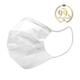 Masti de protectie pentru copii, de unica folosinta, 3 straturi, Alb, set 25 buc, FM-58