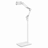Suport telefon/tableta de podea HAWIRE, Stand multifunctional pentru livestream, Unghi reglabil 360&deg;, Inaltime ajustabila pana la 175cm, Compatibil un