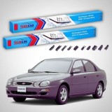Cumpara ieftin Ștergătoare Kia Mentor II FX Sedan 2001-2004 | Set Față Flat Premium &ndash; TeamCar&reg;