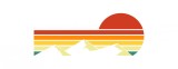 Cumpara ieftin Sticker decorativ Apus Retro, Multicolor, 85 cm, 5398ST, natura si peisaje, Oem