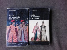 MODE SI VESMINTE DIN TRECUT(2 vol) - AL. ALEXIANU foto