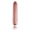Glont Vibrator Touch of Velvet, Roz Auriu, 9 cm