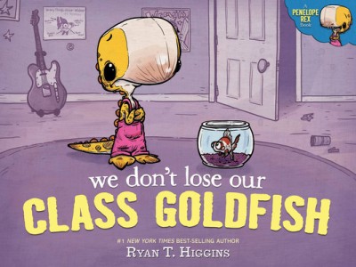 Penelope Rex Is Not Afraid of the Class Pet foto