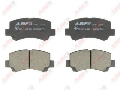 Set placute frana,frana disc SUZUKI WAGON R+ (MM) (2000 - 2016) ABE C18002ABE foto