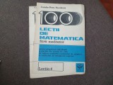 Catalin Petru Nicolescu - 100 lectii de matematica. Lectia 4