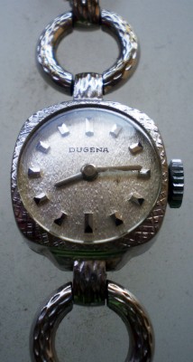 K.392 CEAS MECANIC DE DAMA DUGENA 17 JEWELS AS 1977 SWISS MADE NEFUNCTIONAL foto