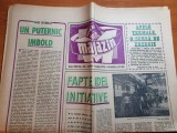 magazin 1 decembrie 1973-articol si foto combinatul siderurgic galati