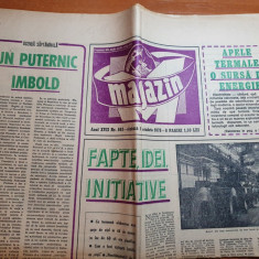 magazin 1 decembrie 1973-articol si foto combinatul siderurgic galati