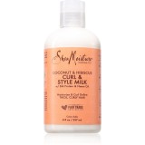 Shea Moisture Coconut &amp; Hibiscus Curl &amp; Style lapte hidratant pentru păr creț 237 ml