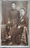 Militar roman cu tatal sau// N. Buzdugan 1930, foto tip CP