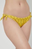 Karl Lagerfeld chiloti de baie culoarea galben