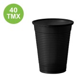 Set 40 de Pahare Din Plastic 200ml - Rezistente la Temperaturi, CMCLASS