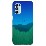 Husa compatibila cu Oppo A5 (2020) model Grasslands, Silicon, TPU, Viceversa, Transparent, Carcasa