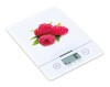 Cantar Bucatarie Heinner HKS-5-RSB, 5kg, Gradare 1g, LCD, Functie Tara, Sticla Securizata, Baterie Inclusa