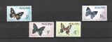 FLU 23 - FLUTURI - MALAWI - SERIE NESTAMPILATA MNH
