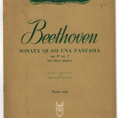 Beethoven - Sonata quasi una Fantasia op.27 nr. 2 (dodiez minor) - piano solo