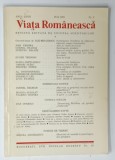 VIATA ROMANEASCA , REVISTA EDITATA DE UNIUNEA SCRIITORILOR , NR. 5 , MAI 1985