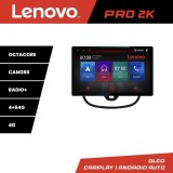 Navigatie dedicata Android 13 inch 2K Lenovo pentru Opel Karl 2017+, 4GB RAM, 64GB Stocare, 4G