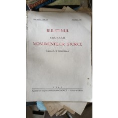 Buletinul Comisiunii Monumentelor istorice, april-iunie 1940
