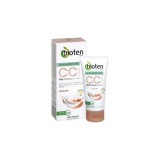 Bioten CC Cream SPF20, crema hidratanta fata, textura usoara, acid hialuronic, extract Globularia Cordifolia, 50ml