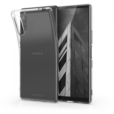 Husa pentru Sony Xperia L4, Silicon, Transparent, 51882.03 foto
