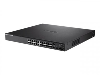 Switch PowerConnect 5524P, 24 x 10/100/1000 (PoE) + 2 x 10Gbps SFP+, Management Layer 2 foto