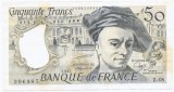 Franta 50 de Franci 1987 - Maurice Quentin, 306987, P-152c