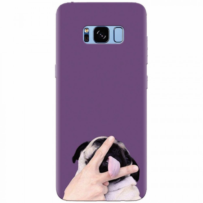 Husa silicon pentru Samsung S8, Cute Dog 2