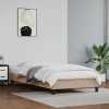 VidaXL Cadru de pat, cappuccino, 80x200 cm, piele ecologică 346873
