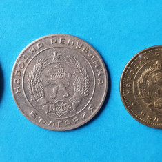 Moneda veche Bulgaria Lot x 4 piese - Stotinki - valori diferite #2