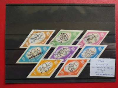 1964 - JOCURILE OLIMPICE DE LA TOKIO foto