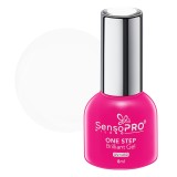 Cumpara ieftin Oja Semipermanenta One Step Brilliant Gel SensoPRO Milano 8ml, Charming White #01