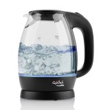 Cana electrica Gallet, 1.7 l, 2200 W, sticla, iluminare interioara, filtru lavabil, maner ergonomic, General