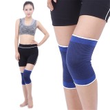 Cumpara ieftin Set 2 genunchiere elastice, orteza genunchi picior, bandaj elastic cu compresie unisex, marime universala, Oem