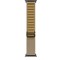 Curea smartwatch, THD, Alpine Loop, pentru Apple Watch Ultra2 49 mm, Apple Watch 46 mm seria 10, marime universala, catarama neagra, galben mustar