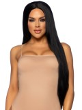 Peruca bruneta dreapta cu despartire centrala, Leg Avenue, 84 cm