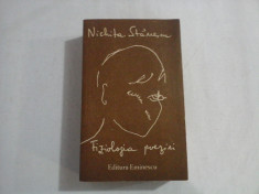 FIZIOLOGIA POEZIEI - NICHITA STANESCU foto